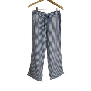 Tommy Bahama Blue And White Stripe Pants Size 2